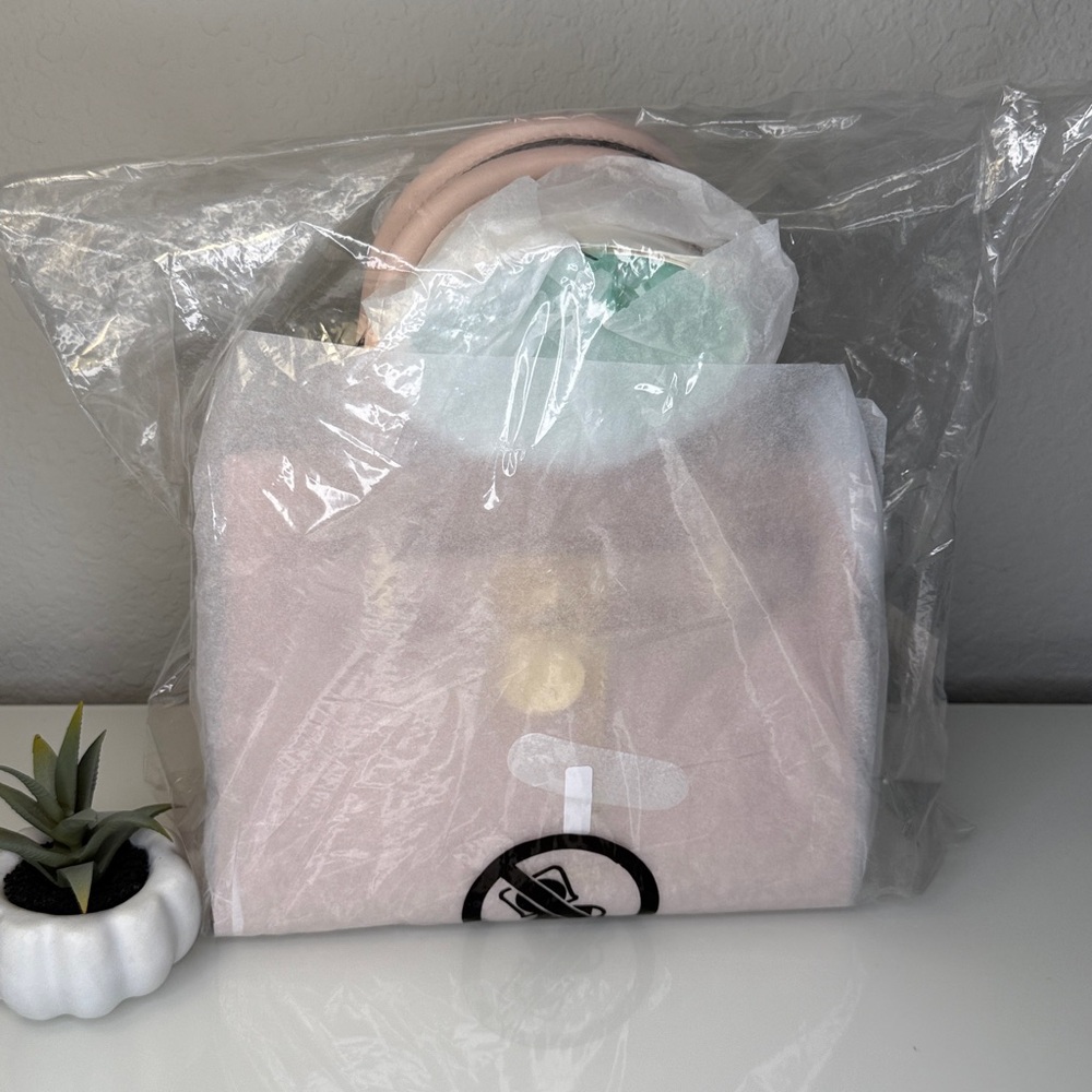 MICHAEL KORS Hamilton Small Satchel & Zip Coinpouch Set in Powder Blush NWT - Picture 15 of 15